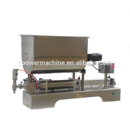 带搅拌机的辣椒酱番茄酱灌装机