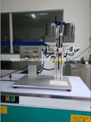 6100 型台式气动半自动拧盖机,用于拧圆盖、泵、喷涂拧紧、塑料螺丝帽