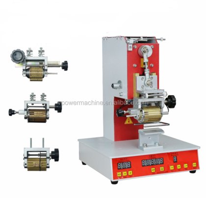 用于批次代码、瓶子的高质量自动气动有效期喷码机