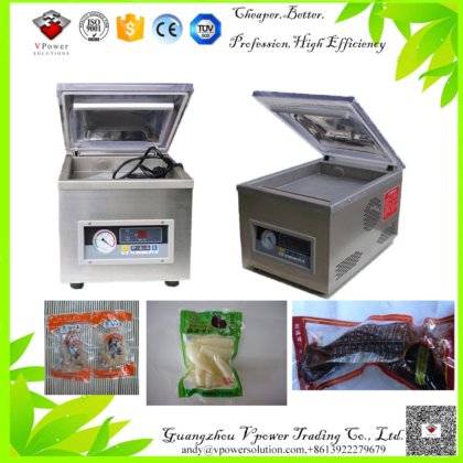 用于化妆品粉末的不锈钢食品包装真空包装机 容器真空包装 榴莲真空封口机