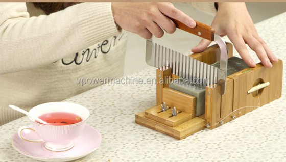 便携式木制手动自然冷加工手工皂块切割器