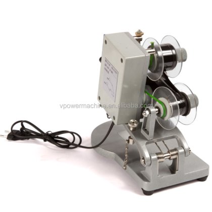 广州工厂 DY-8 彩色色带热印机 热敏烫金手动印章打码机 日期色带打码机