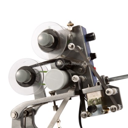 广州工厂 DY-8 彩色色带热印机 热敏烫金手动印章打码机 日期色带打码机