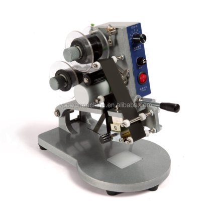 广州工厂 DY-8 彩色色带热印机 热敏烫金手动印章打码机 日期色带打码机