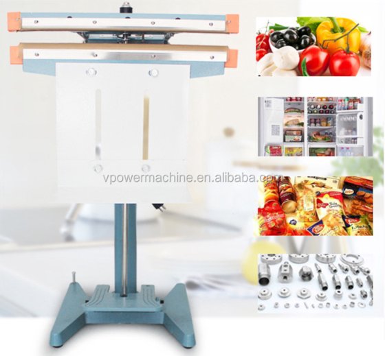 广州工厂脚踏式封口机 铝框脉冲热封口机 用于 pp PE