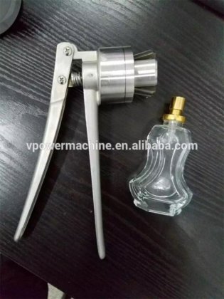 20 毫米手动青霉素瓶盖压盖机，用于香水、口服液铝盖、小瓶
