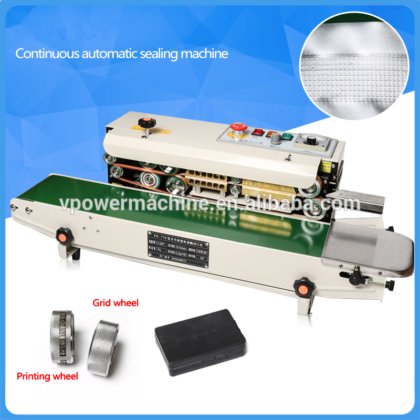 用于塑料袋的全自动卧式连续塑料袋封口机