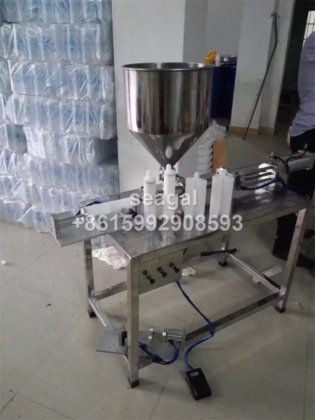 半自动聚氨酯气雾剂泡沫塑料注射灌装机，粘合剂、玻璃胶用泡沫塑料注射机