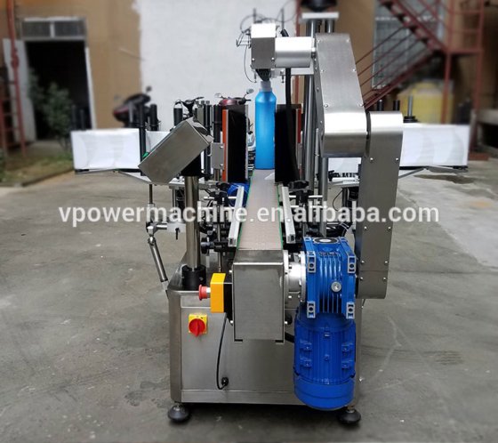 用于洗衣粉和洗手液的高速全自动瓶式双面贴标机