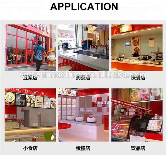 保证 100% 全新 220V 全不锈钢自动塑料杯封口机和泡沫红茶杯封口机