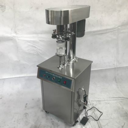 用于宠物罐、铝罐和铁罐的不锈钢半自动封罐缝合机