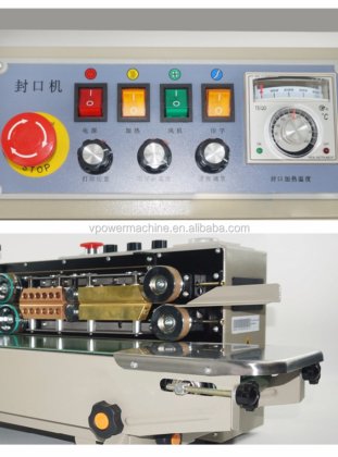FR-1000 自动充气式氮气连续塑料袋封口机