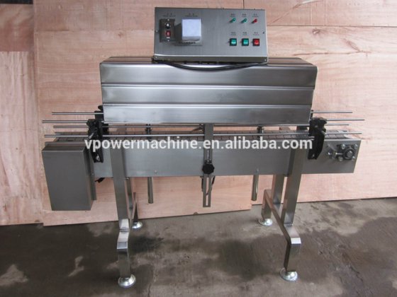 广受好评的用于瓶颈密封和包装的收缩隧道薄膜包装机