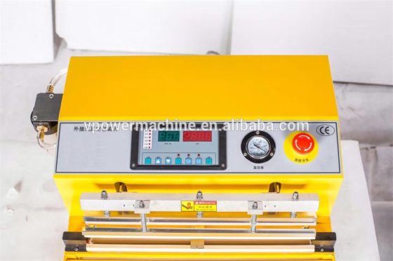 新式带充气功能的外抽式真空包装机/食品真空封口机，大米真空封口机