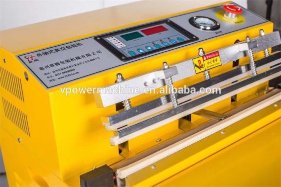 新式带充气功能的外抽式真空包装机/食品真空封口机，大米真空封口机