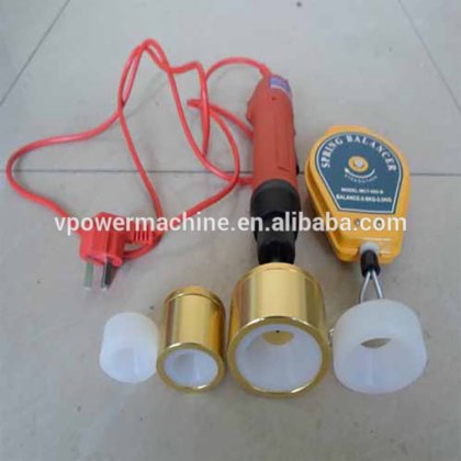 用于塑料盖、PET 塑料瓶旋盖的便携式手持电动旋盖机