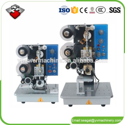 用于塑料薄膜、复合膜塑料袋、包装袋的便携式延时踏板自动日期批量打码机