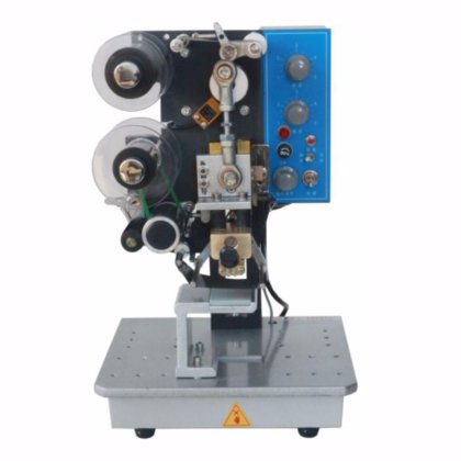 用于塑料薄膜、复合膜塑料袋、包装袋的便携式延时踏板自动打码机