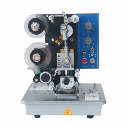 用于塑料薄膜、复合膜塑料袋、包装袋的便携式延时踏板自动打码机