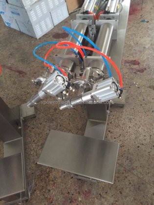 G1WY 半自动立式不锈钢气动单头液体水瓶灌装机，适用于油类、肥皂液、蜂蜜
