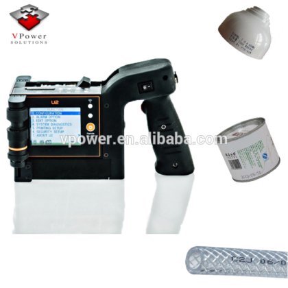 制造工厂 小型便携式工业连续字符条码手持喷墨打印机，三维条码打印设备