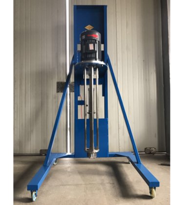 带不同搅拌头的立式乳化、均质分散搅拌机