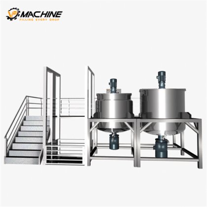 化妆品洗发水凝胶洗手液混合机 洗涤剂液体洗洁精肥皂制造机