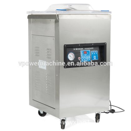 用于水果、蔬菜、食品、茶叶、大米、肉类的 DZ400 304 不锈钢深层单室真空封口包装机