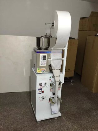 用于颗粒、种子、辣椒粉、茶叶的全自动不锈钢洗涤剂粉末充填三边封口包装机