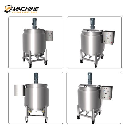 VP 口红洗涤剂化妆品混合机 化妆品生产设备液体混合器 带搅拌器的化学品混合罐