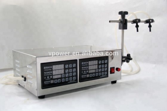 广州工厂 双头 CNC 小型液体灌装机 用于油类、化妆品液体、药品、饮料