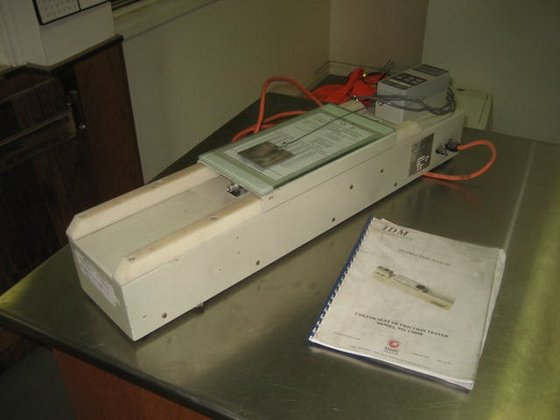 IDM Coefficient Friction Tester in