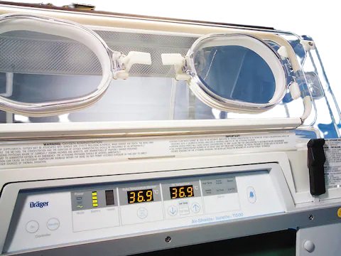 Dräger 担架上の輸送用保育器