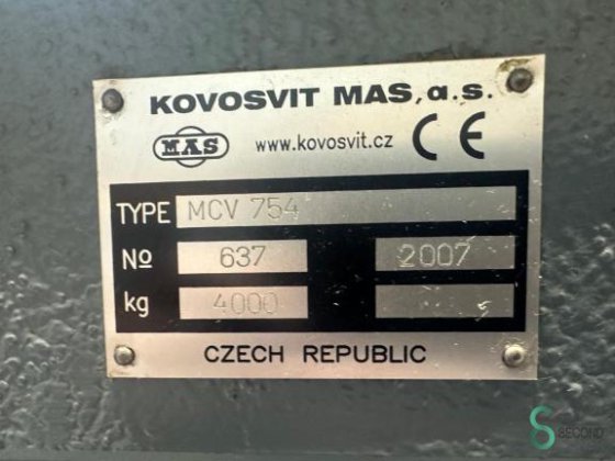 2007 MAS MCV 754 Quick