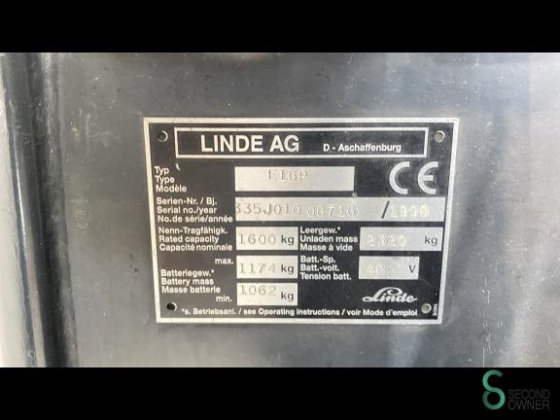 1998 Linde E16P