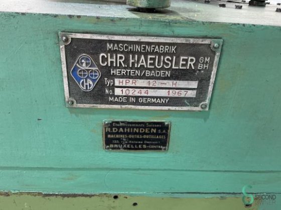 1967 Haeusler HPR 12-H