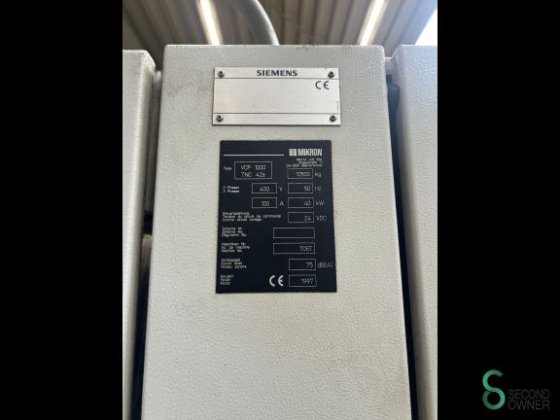1997 Mikron VCP 1000