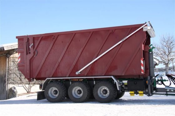 Containerprofi Abschiebecontainer mit Quick-Cover in