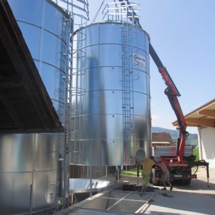 2017 Conpexim Silo Glattwandsilo verzinkt