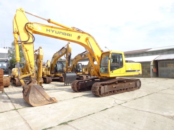 2005 Hyundai R290LC-7 in Europe