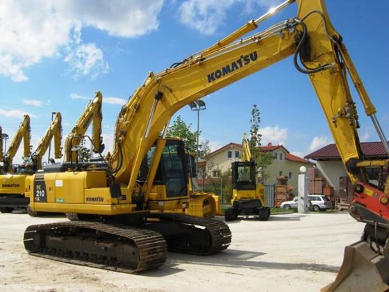 2010 Komatsu PC210LC-8 in Europe