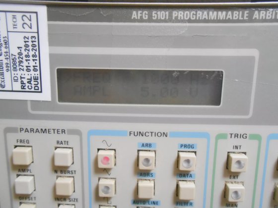 TEKTRONIX TM 5003 AFG 5101