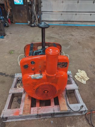 Wisconsin Vh4d Engine Good Running Low Hours in Brocton, NY, USA
