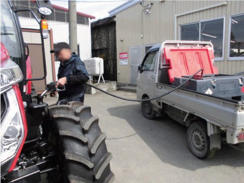 軽油運搬給油タンク-200L用（ポンプ付き）