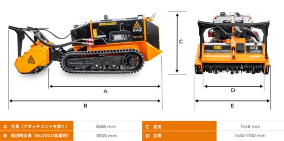 ラジコン式マルチャーRCU-55