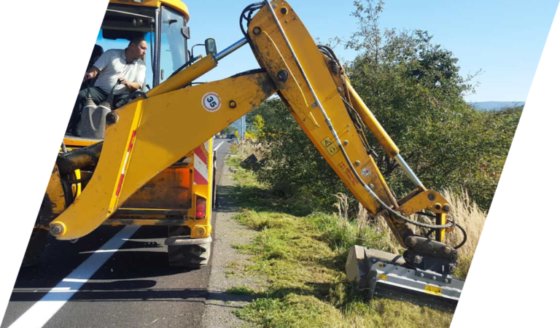 油圧ショベル用草刈機PML/EX