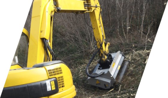 油圧ショベル用草刈機PMM/EX