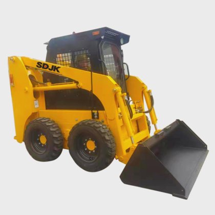 伸縮式中国仕様の新スタイルアーティキュレートミニホイールローダ ユーロクイックカプラフロント付きミニスキッドステアローダ