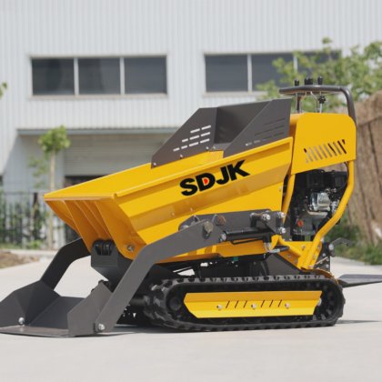 出荷時の送料無料小型ミニダンパ 500kg ポータブルダンパ 小型トランスポーター建設用油圧ディーゼルミニダンパートラック