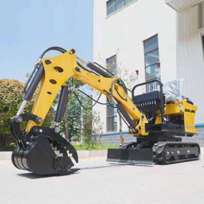 中国家庭用ミニ電動バケットバックホー油圧ショベルミニ掘削機械 小型の Digger 価格